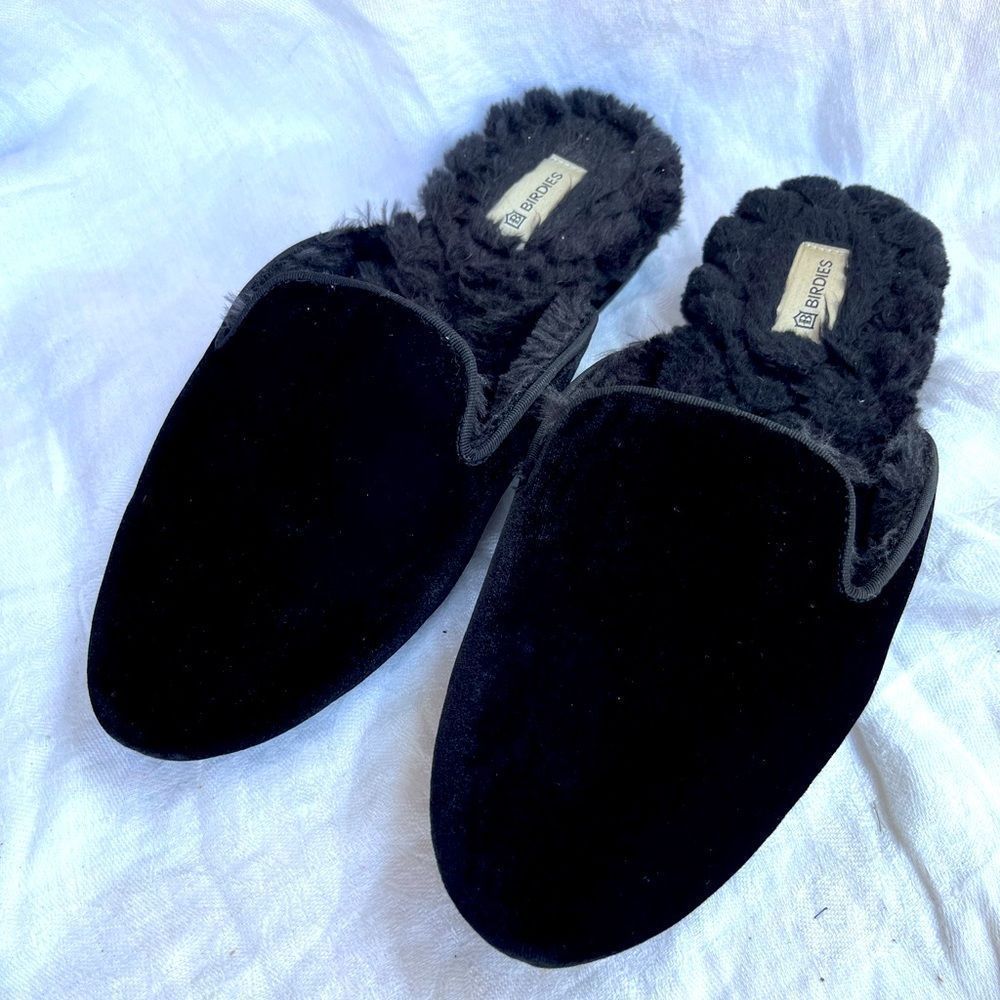 BIRDIES VELVET MULES